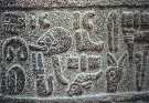 Chetitsk relify, hieroglyfy a sfinga